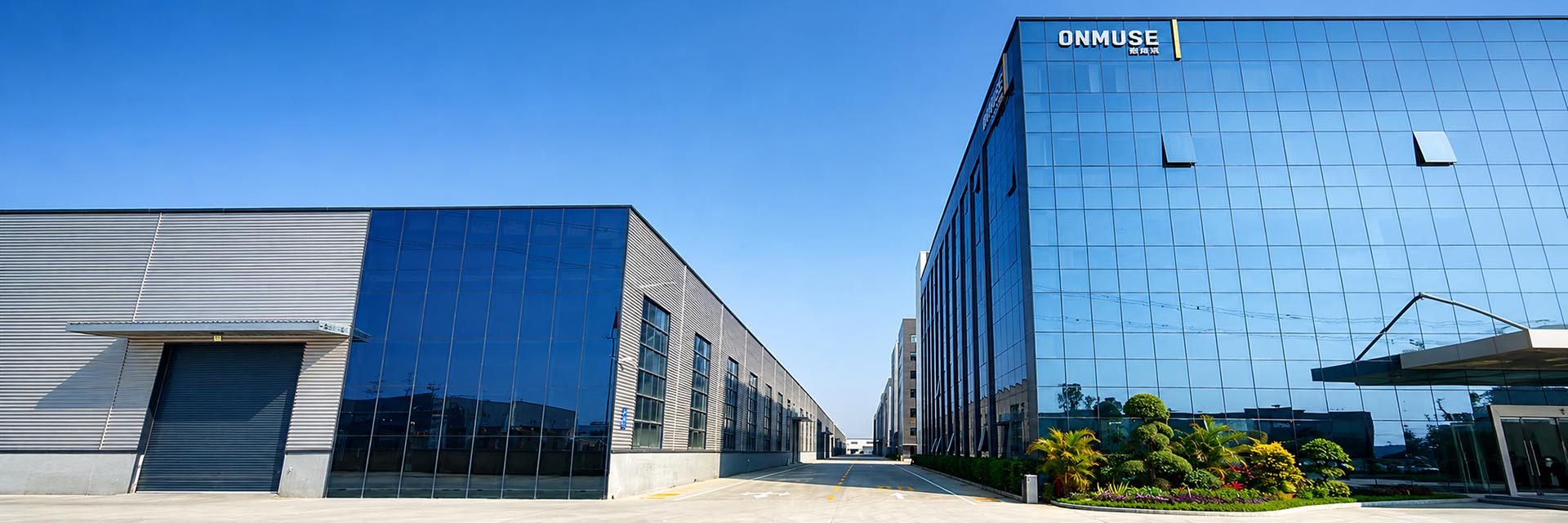 Onmuse office furniture manufacturing facility in Zhaoqing, Guangdong, China