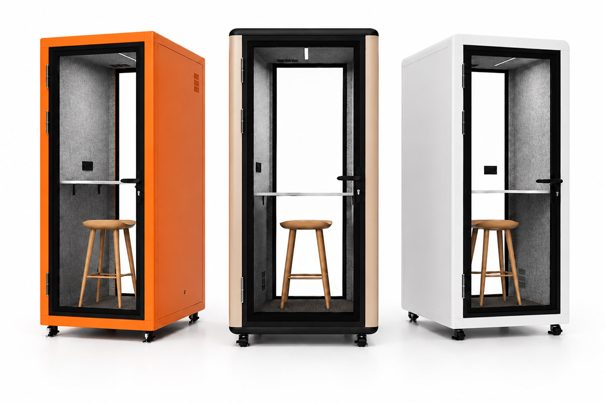 Onmuse office phone booths for private workplace use