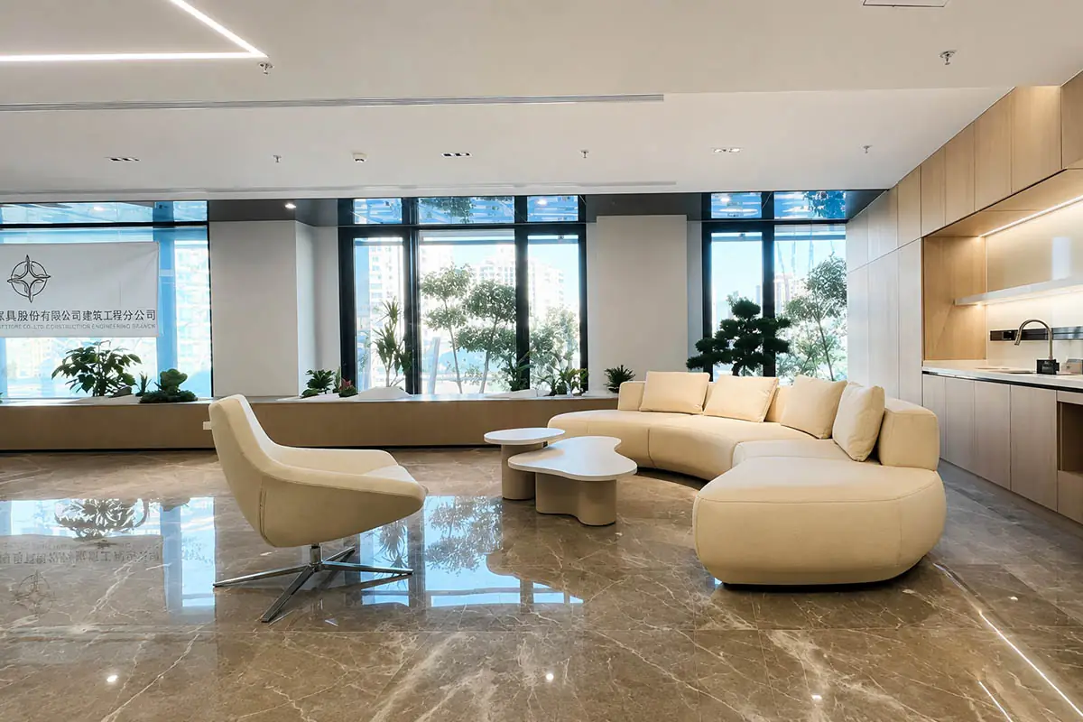 onmuse office sofas and lounge seating in a workplace interior