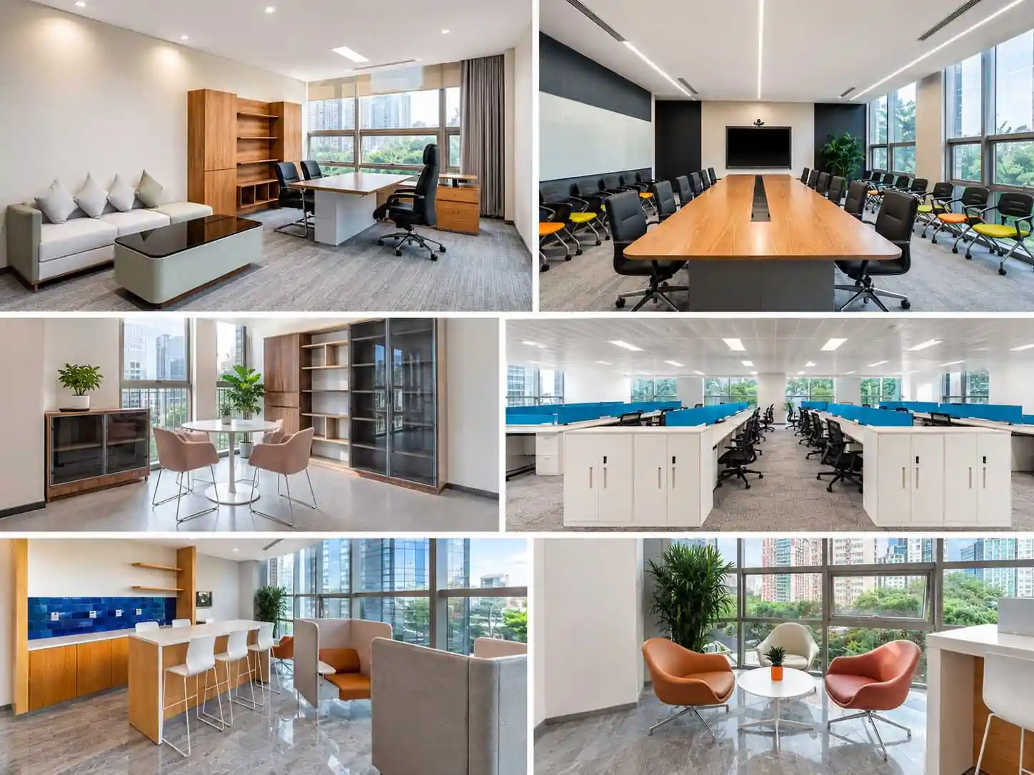 representative office furniture projects across executive offices meeting rooms open plan workspaces and collaborative areas