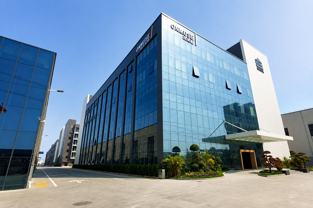 Onmuse headquarters and manufacturing facility building