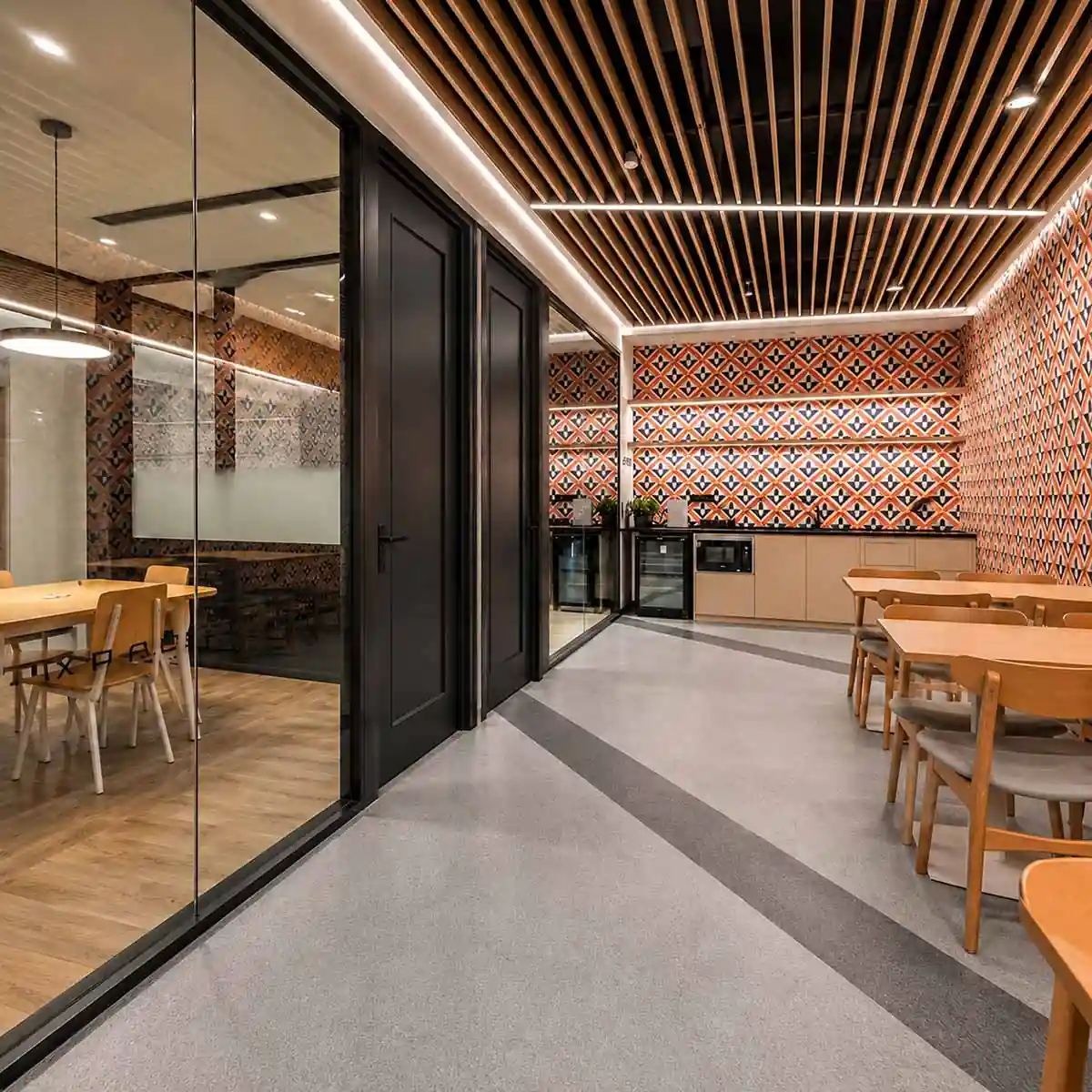Muscat Airport Office Glass Partition Project | ONMUSE