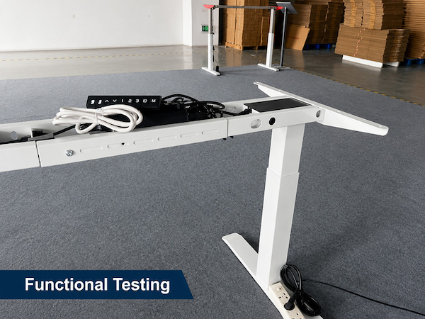 selected mige workstation frame undergoing a functional check