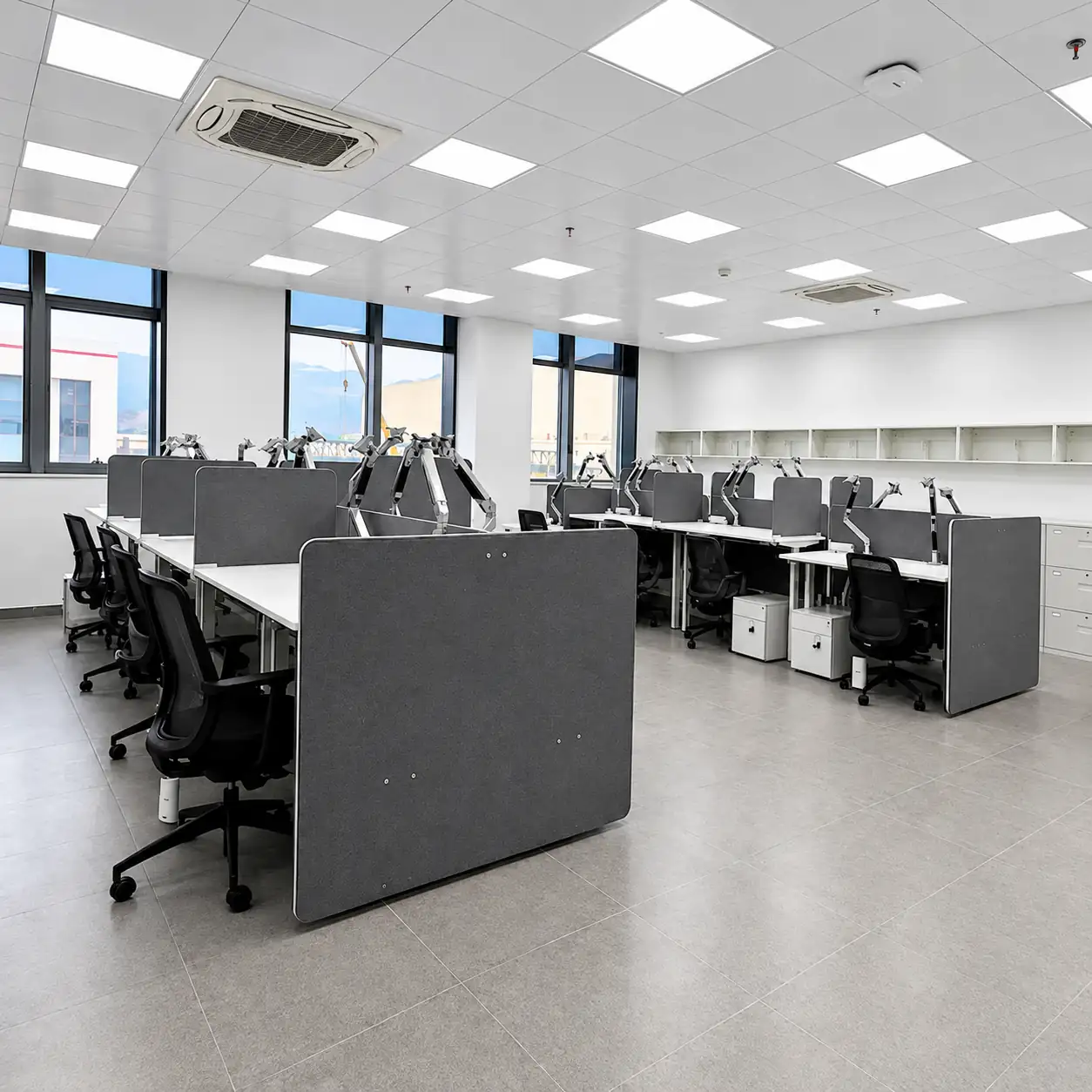 Milan Office Renovation Workstation Project | ONMUSE