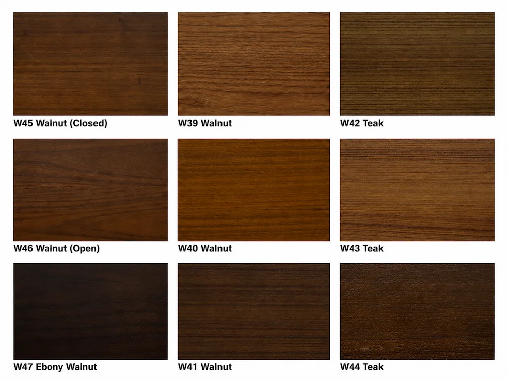 natural wood veneer with pu finish sample references for wall cladding