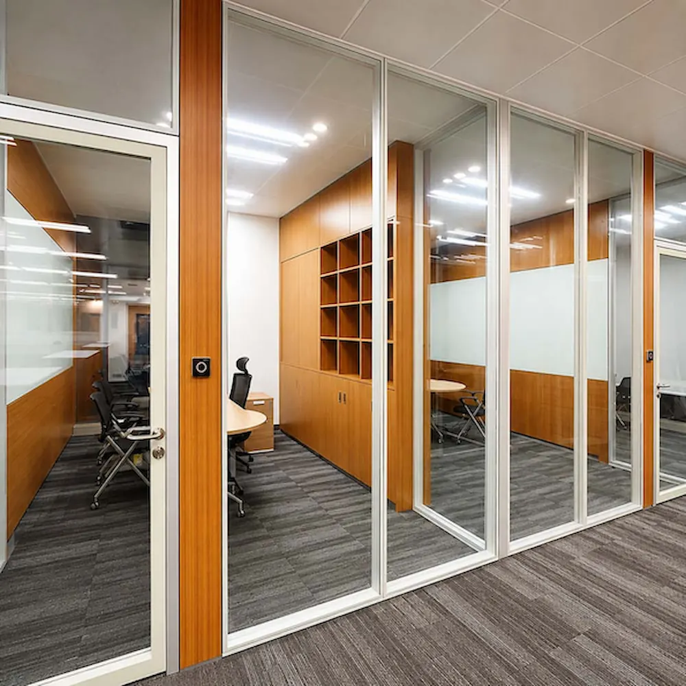 office glass partition system route for fire rated document review