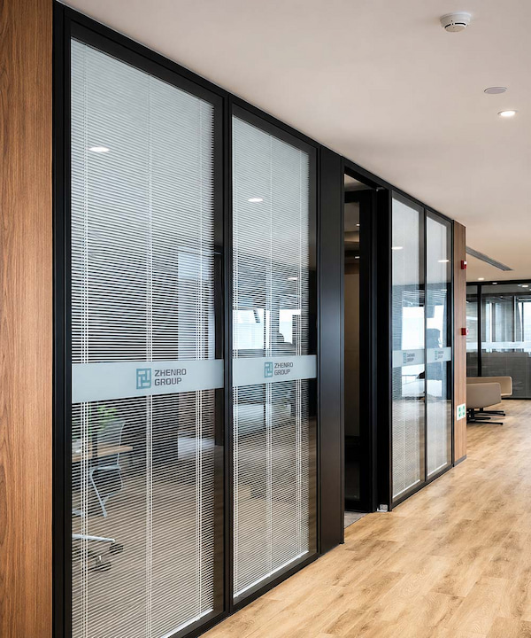 office full height partition
