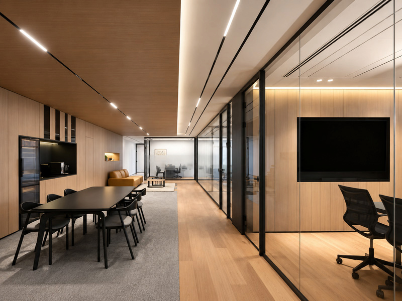 sg 40 single glass office partition