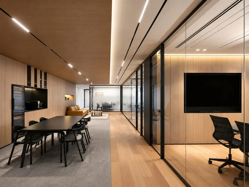 sg 40 single glass office partition
