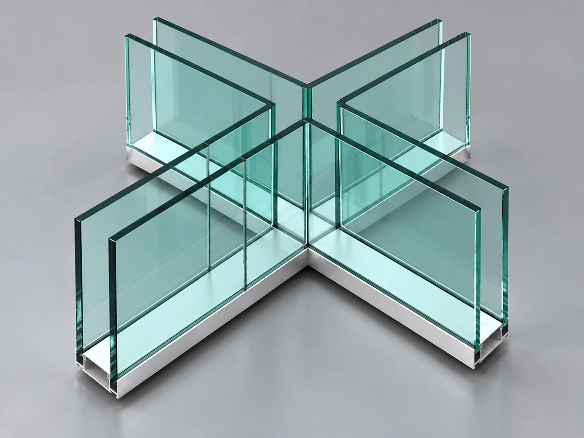 sg-100 glass cross junction configuration