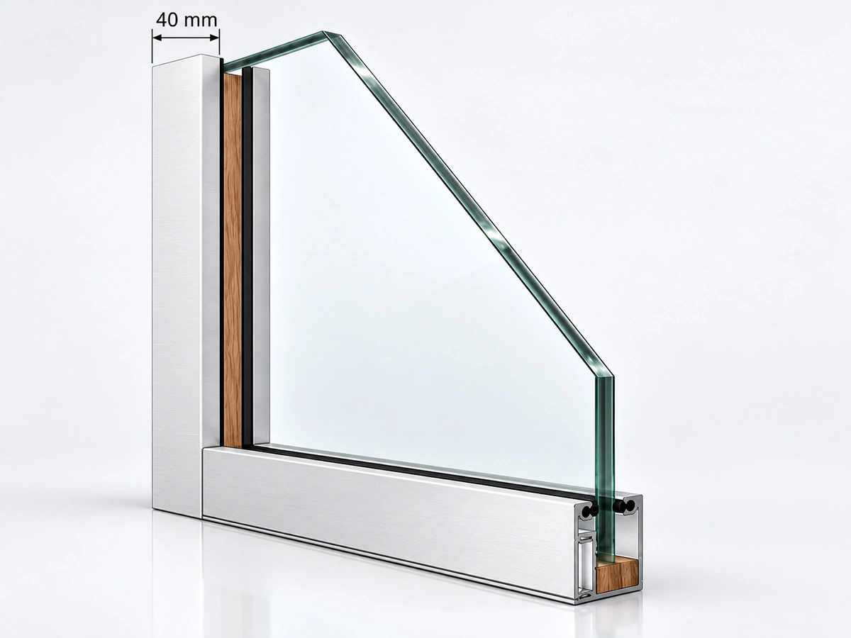 sg-40 slim glass partition system comparison