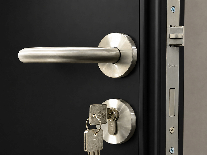 steel panel powder coating door