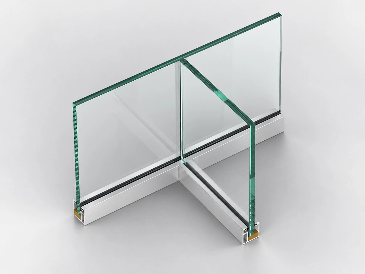 sg-40 t junction glass partition layout
