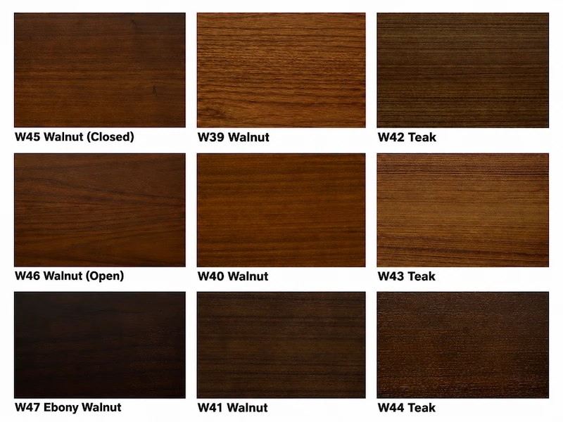 wooden grain color swatch