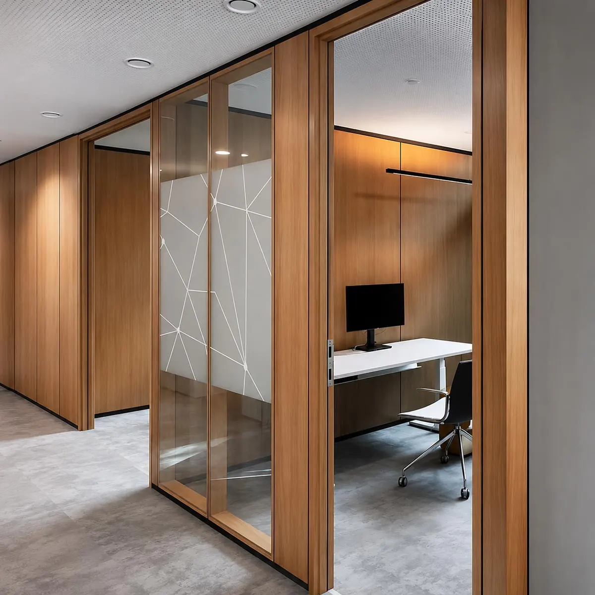 Solid Demountable Partition Walls and Material Systems