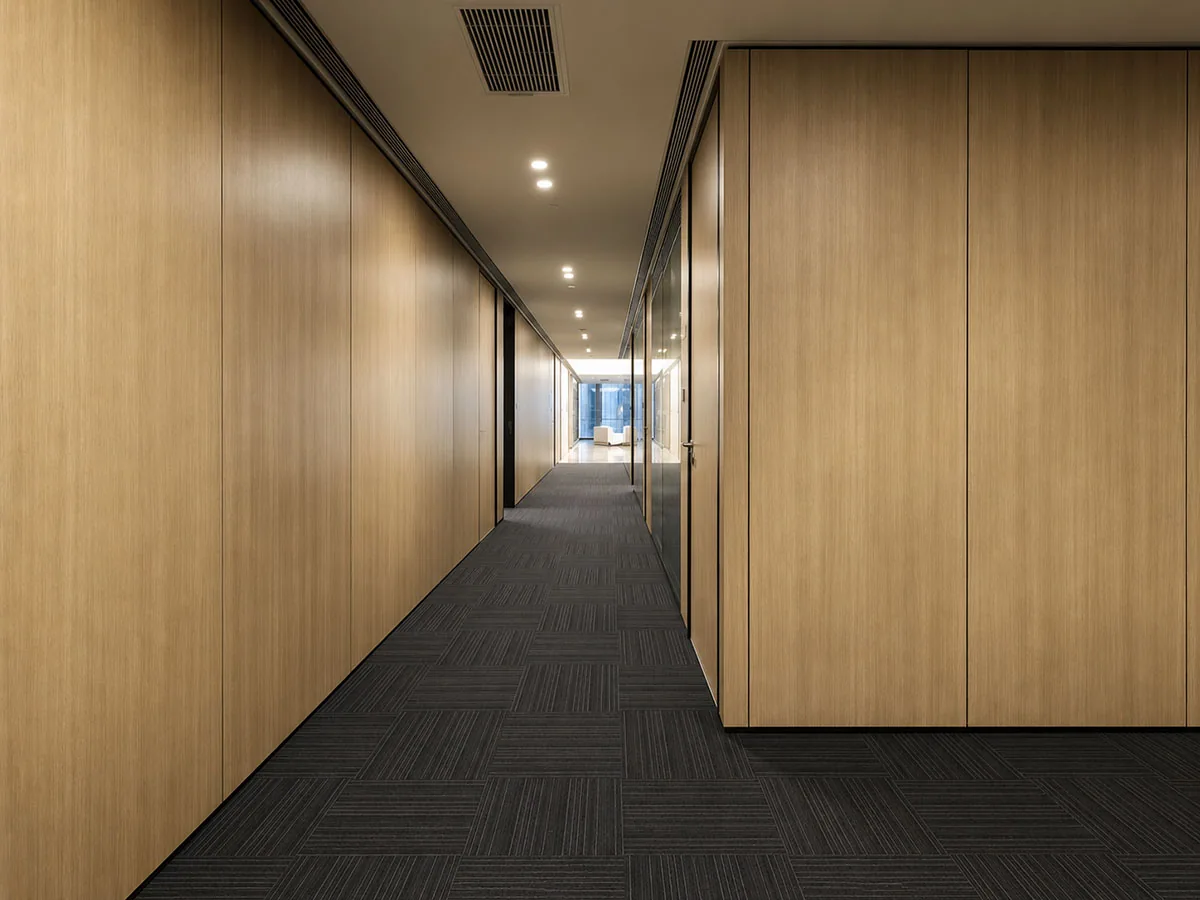solid panel demountable partition wall