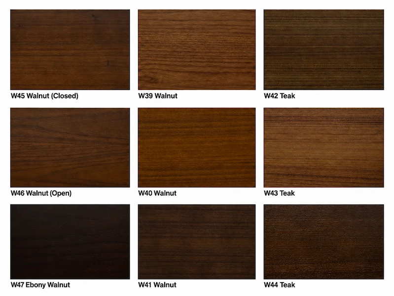 wooden grain color swatch