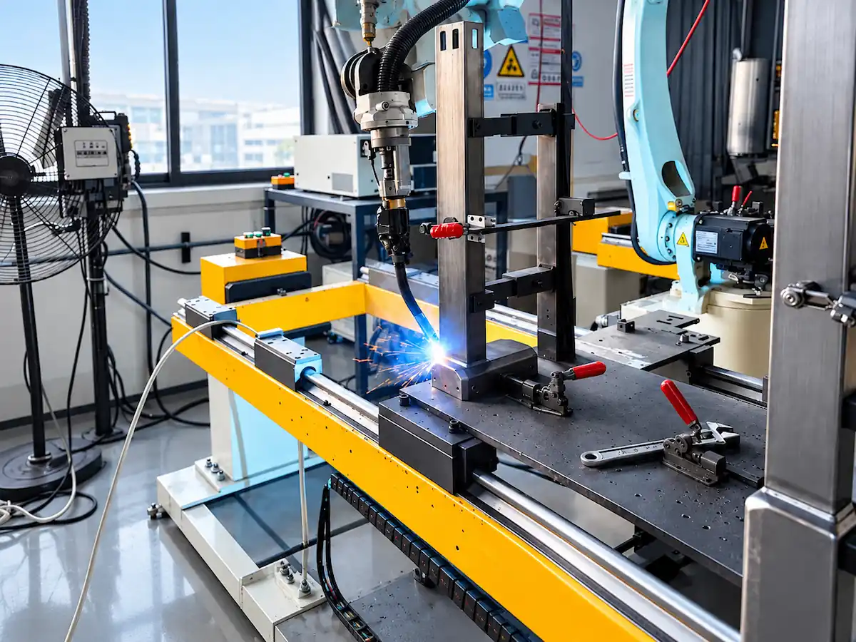 desk frame manufacturing equipment used to assess production feasibility