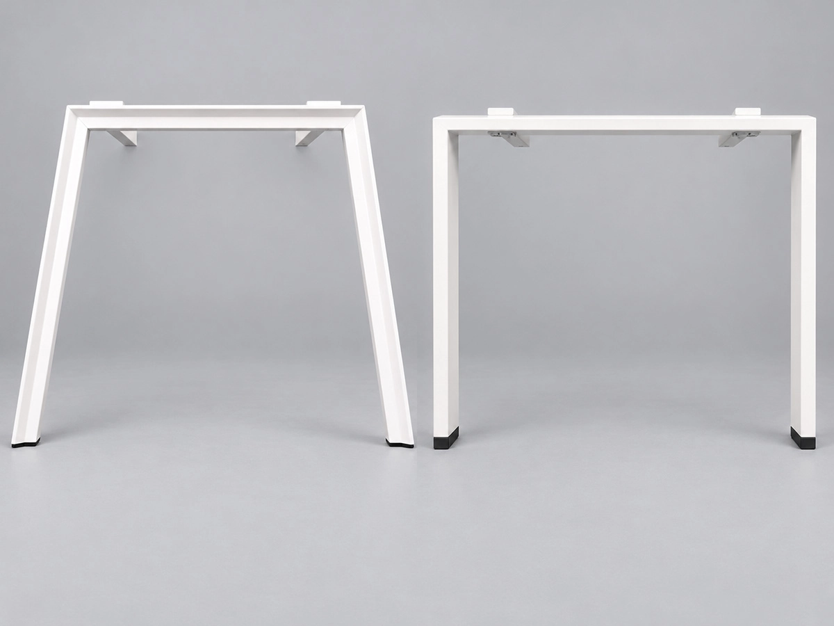 d50 and d360 u-shape desk frame designs for custom desk frame projects