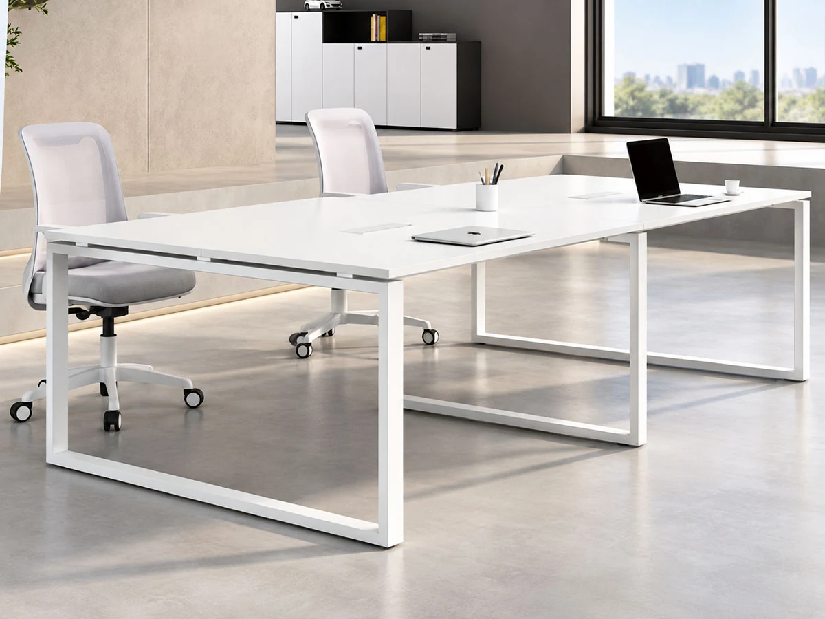 D360 rectangular steel tube meeting and conference table frame