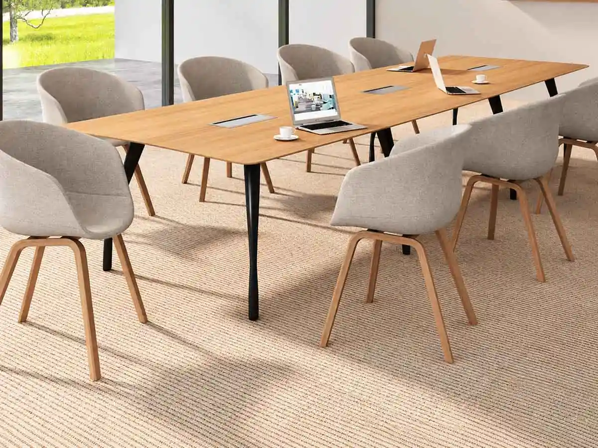 LF-87 die cast meeting and conference table base