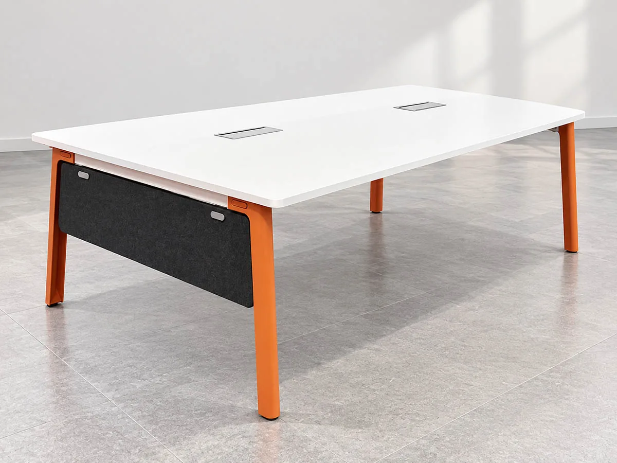 UNO formed steel slant leg meeting and conference table frame