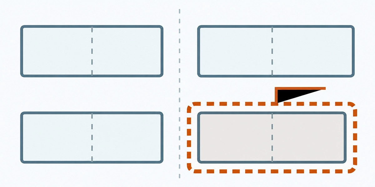 marked-up workstation layout showing proposed project revisions