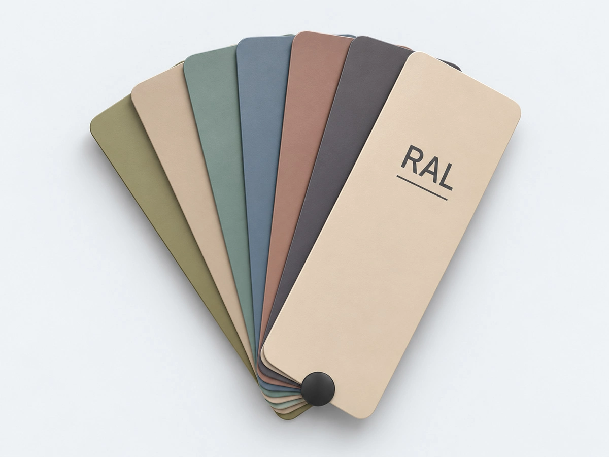 custom ral color options for steel desk frames