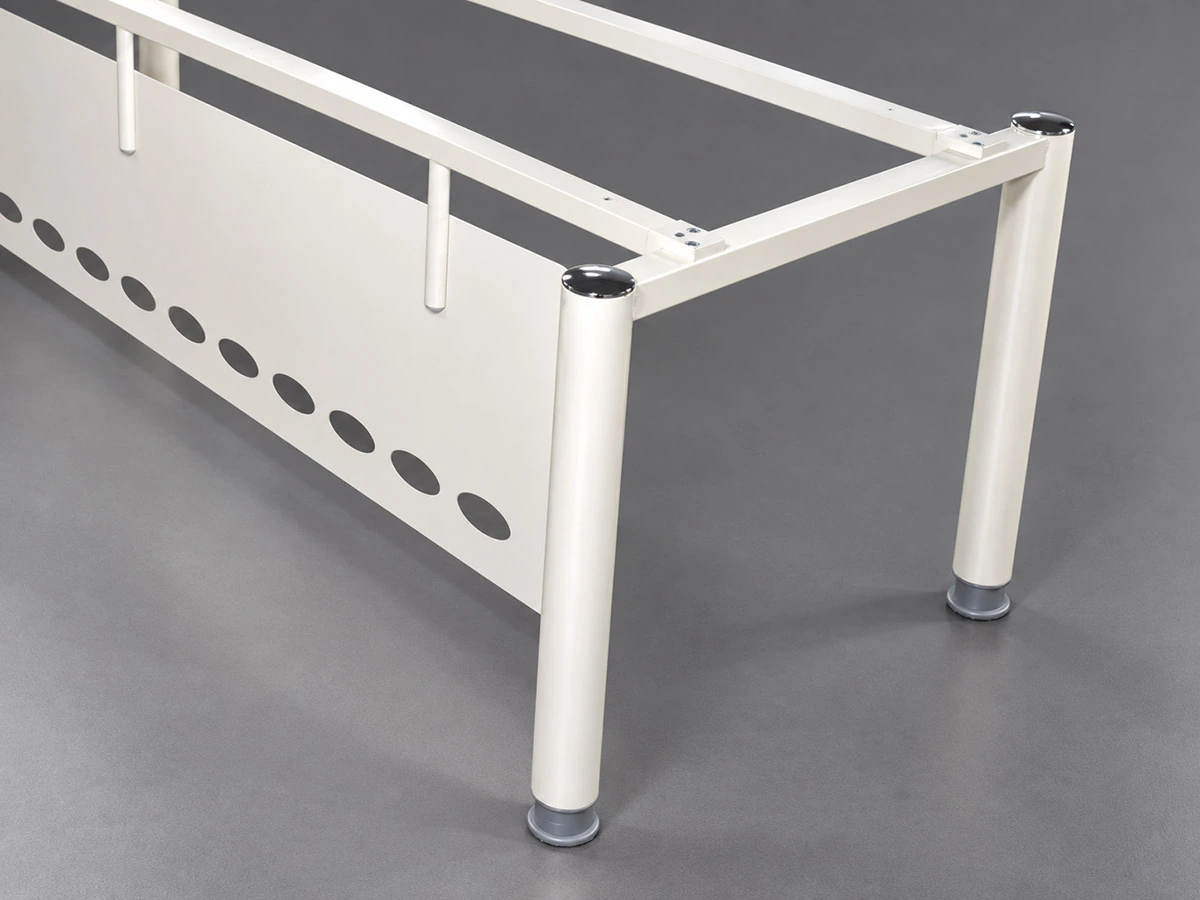 round tube steel desk frame structure