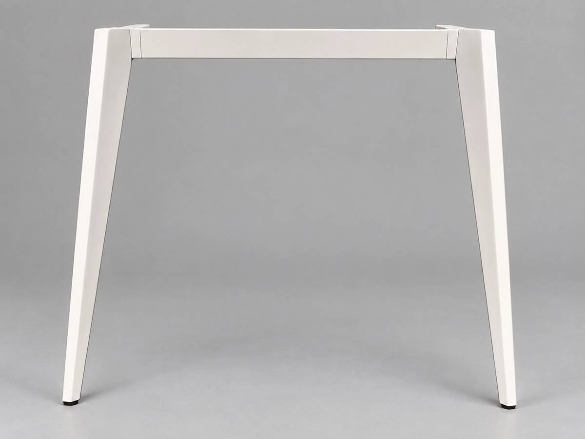 formed steel slant leg desk frame structure