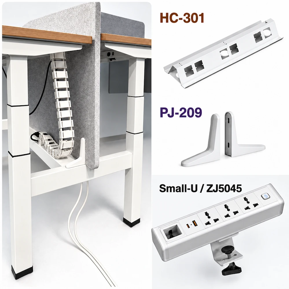 Height Adjustable Desk Accessories and Options