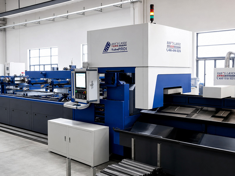 laser cutting equipment for height adjustable desk frame component production