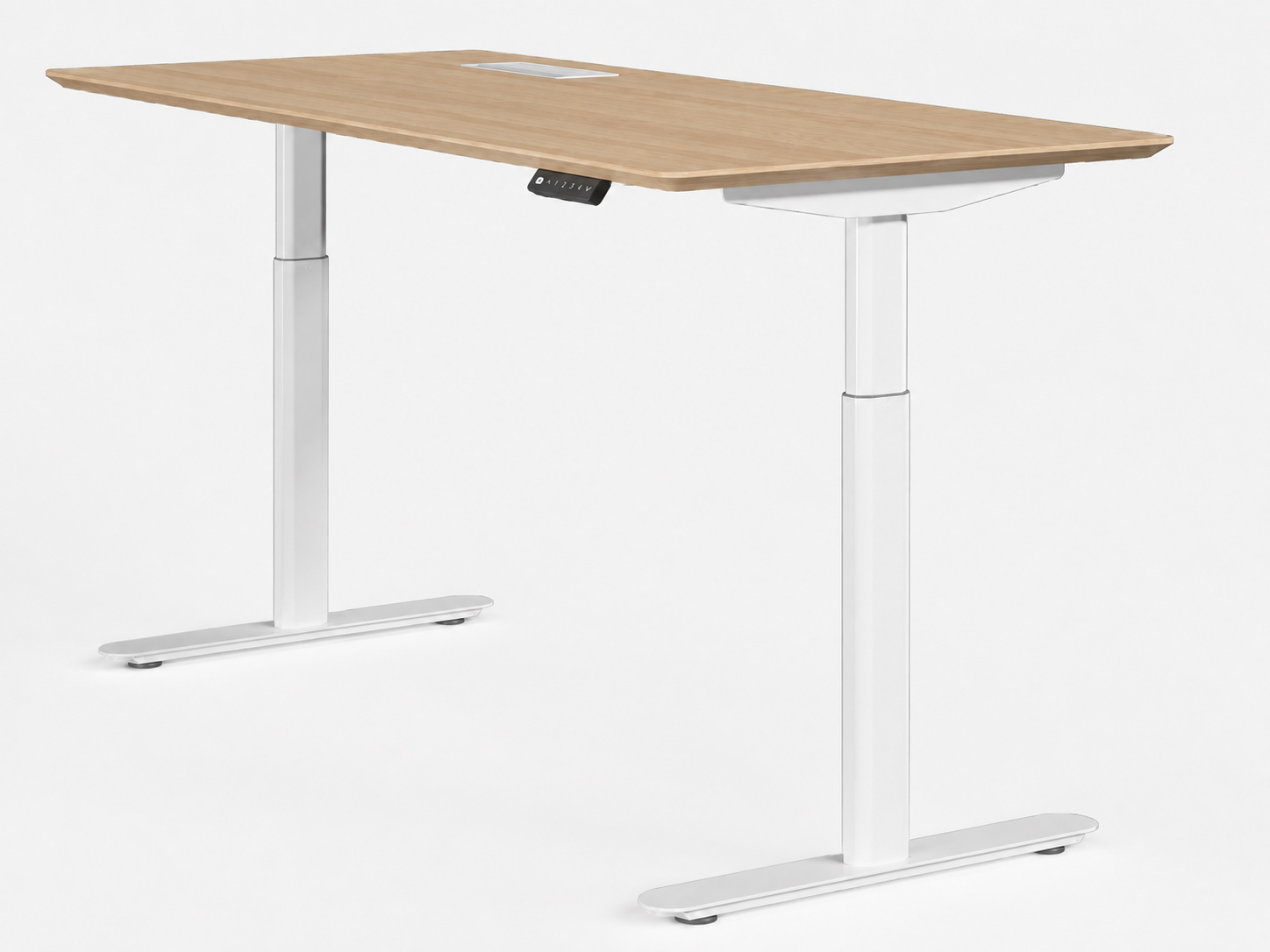 owen 2 stage economic height adjustable desk configuration