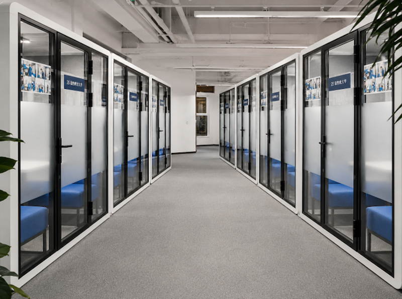 6p meeting pod corridor layout