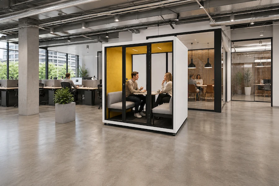 Acoustic Office Pods & Speech Privacy Evidence