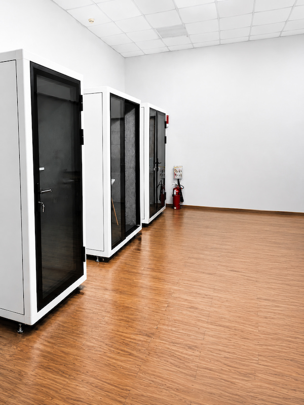 multiple office phone booths