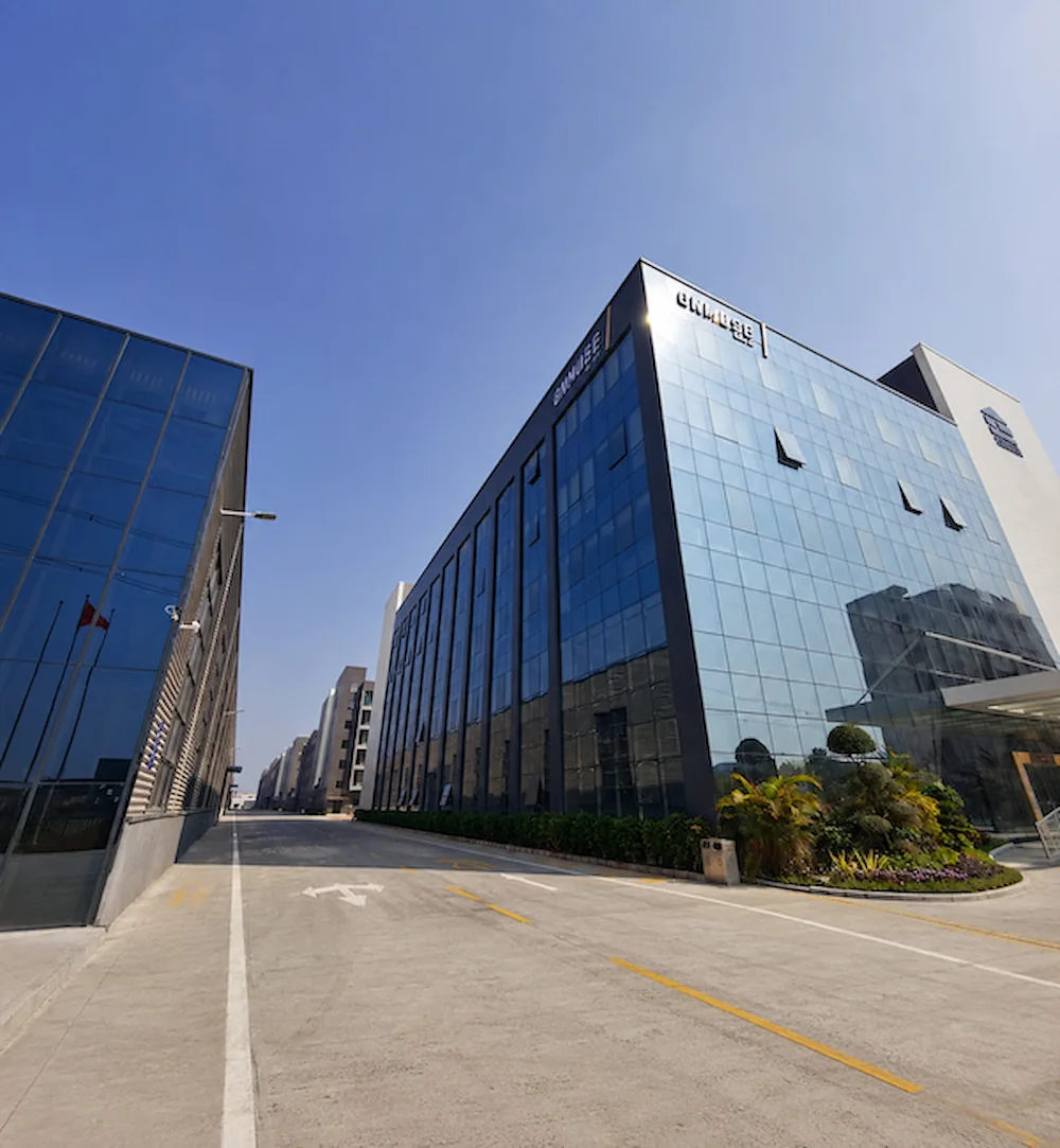onmuse factory building for office pod supplier qualification support