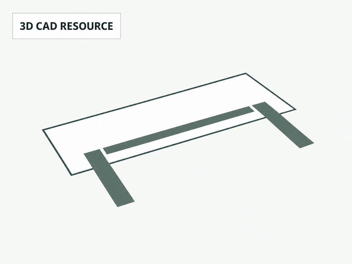 CAD drawing resource showing office layout and 3D design support