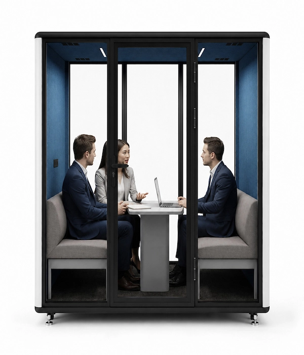 phone booth discussion