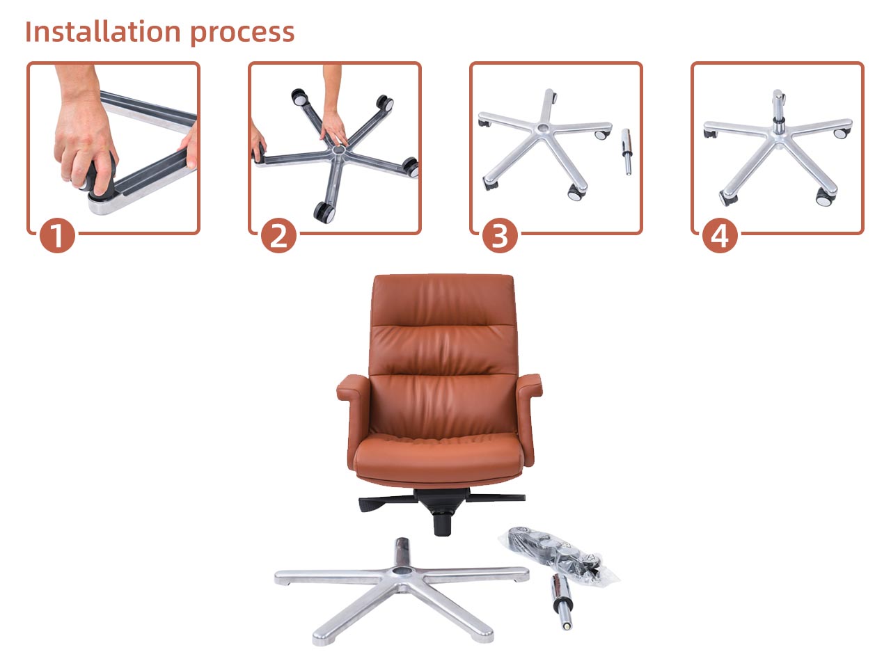 high-back-leather-office-chair-installation-steps