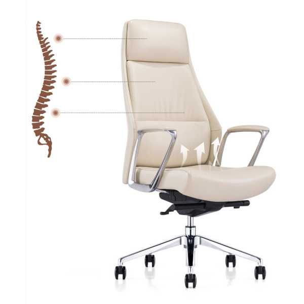 The ergonomic design leather office chair_1