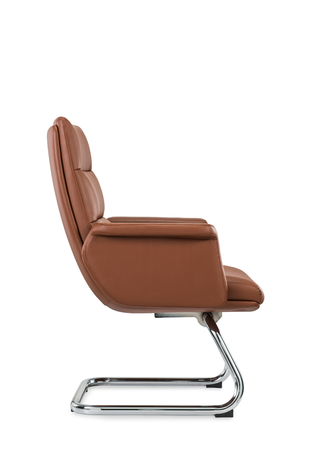 Leather Office Chair-Executive Leather Chair-Side Chair_1