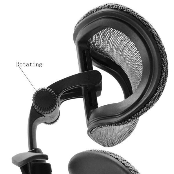 mesh office chair 3D headrest
