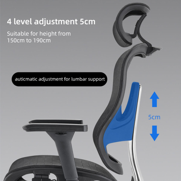 back support for office chair  adjustable lumbar support