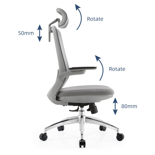 Desk,Office mesh chair&System Office Furniture_1