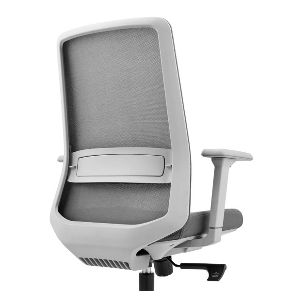 mesh back office chair back views
