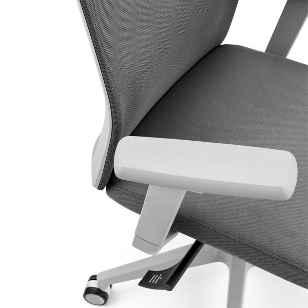 mesh chair armrest details