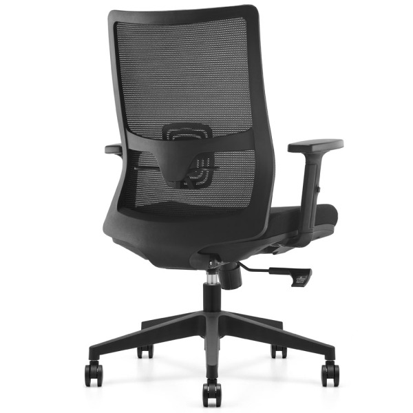 mesh desk chairs back views