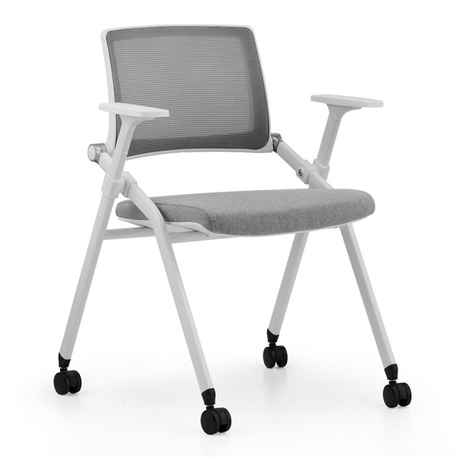 Folding office chairs/mobile and stackable chairs_1