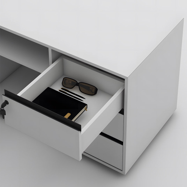 side return cabinet drawer
